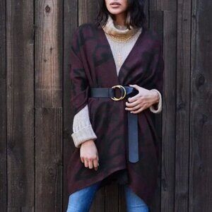 Cleobella Sevigny Capelet Shawl Poncho Throw Cape Wrap